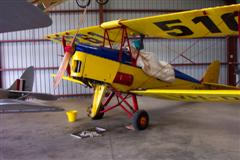 Single passenger Tiger Moth