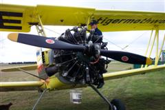 "Tiger Cat" 2-passenger, open cockpit bi-plane