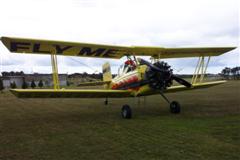 "Tiger Cat" 2-passenger, open cockpit bi-plane